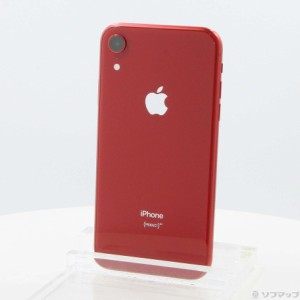 (中古)Apple iPhoneXR 128GB プロダクトレッド MT0N2J/A SIMフリー(251-ud)