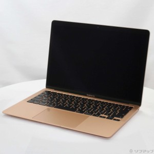 (中古)Apple MacBook Air 13.3-inch Late 2020 MGND3J/A Apple M1 8コアCPU_7コアGPU 8GB SSD256GB ゴールド (12.6 Monterey)(349-ud)