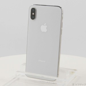 (中古)Apple iPhoneX 64GB シルバー NQAY2J/A SIMフリー(276-ud)