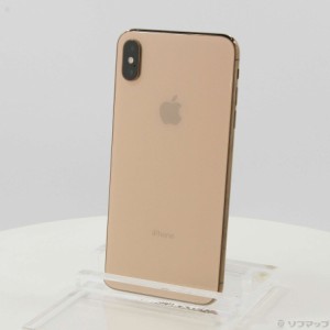 (中古)Apple iPhoneXS Max 512GB ゴールド MT702J/A SIMフリー(349-ud)