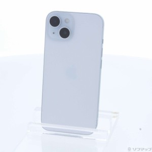 (中古)Apple iPhone15 128GB ブルー MTML3J/A SIMフリー(344-ud)