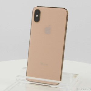 (中古)Apple iPhoneXS 256GB ゴールド MTE22J/A SIMフリー(295-ud)