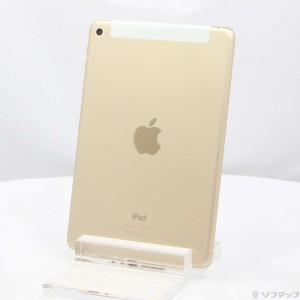 (中古)Apple iPad mini 4 128GB ゴールド MK782J/A docomoロック解除SIMフリー(258-ud)