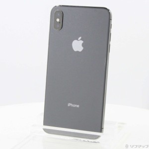 (中古)Apple iPhoneXS Max 64GB スペースグレイ MT6Q2J/A SIMフリー(348-ud)