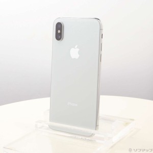 (中古)Apple iPhoneXS 256GB シルバー MTE12J/A SIMフリー(381-ud)