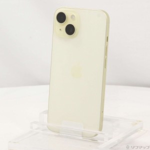 (中古)Apple iPhone15 512GB イエロー MTMW3J/A SIMフリー(349-ud)