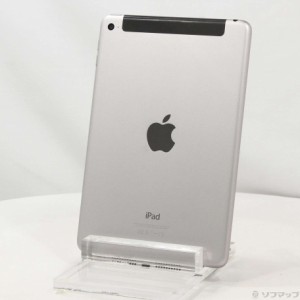 (中古)Apple iPad mini 4 16GB スペースグレイ MK6Y2J/A SIMフリー(348-ud)