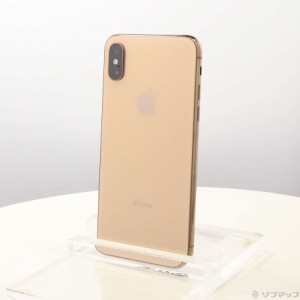 (中古)Apple iPhoneXS 64GB ゴールド NTAY2J/A SIMフリー(348-ud)