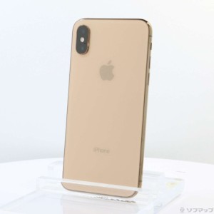 (中古)Apple iPhoneXS 64GB ゴールド MTAY2J/A SIMフリー(305-ud)