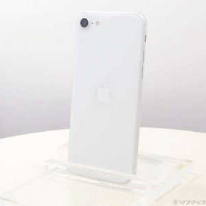 (中古)Apple iPhone SE 第2世代 128GB ホワイト MHGU3J/A SIMフリー(305-ud)