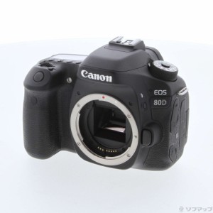 (中古)Canon EOS 80D ボディ ブラック(198-ud)