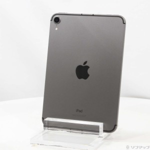 (中古)Apple iPad mini 第6世代 256GB スペースグレイ MK8F3J/A SIMフリー(377-ud)