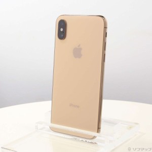(中古)Apple iPhoneXS 256GB ゴールド MTE22J/A SIMフリー(352-ud)