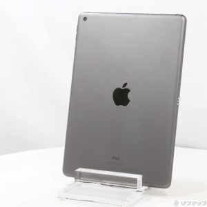 (中古)Apple iPad 第7世代 32GB スペースグレイ MW742J/A Wi-Fi(305-ud)