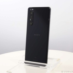 (中古)SONY Xperia 1 II 128GB ブラック AUXP1II auロック解除SIMフリー(297-ud)