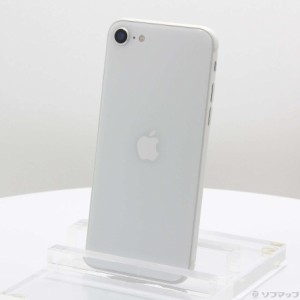 (中古)Apple iPhone SE 第2世代 128GB ホワイト MXD12J/A SIMフリー(262-ud)