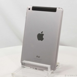 (中古)Apple iPad mini 4 32GB スペースグレイ MNWE2J/A SoftBank(258-ud)