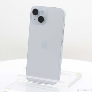 (中古)Apple iPhone15 128GB ブルー MTML3J/A SIMフリー(198-ud)