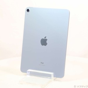 (中古)Apple iPad Air 第4世代 64GB スカイブルー MYFQ2J/A Wi-Fi(381-ud)