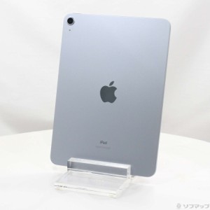 (中古)Apple iPad Air 第4世代 64GB スカイブルー MYFQ2J/A Wi-Fi(258-ud)