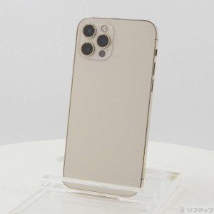 (中古)Apple iPhone12 Pro 128GB ゴールド MGM73J/A SIMフリー(262-ud)