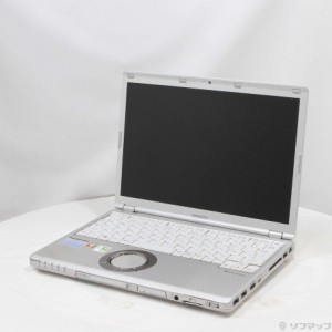 (中古)Panasonic 格安安心パソコン Lets note SZ5 CF-SZ5HDKPR シルバー (Windows 10)(377-ud)