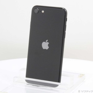 (中古)Apple iPhone SE 第2世代 64GB ブラック MHGP3J/A SIMフリー(198-ud)