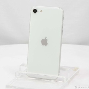 (中古)Apple iPhone SE 第2世代 64GB ホワイト MHGQ3J/A SIMフリー(198-ud)
