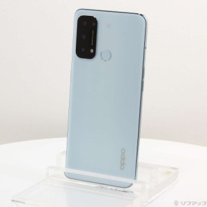 (中古)OPPO Reno5 A 128GB アイスブルー A103OP Y!mobile SIMフリー(269-ud)