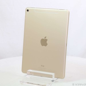 (中古)Apple iPad Pro 9.7インチ 256GB ゴールド MLQ82J/A SIMフリー(348-ud)