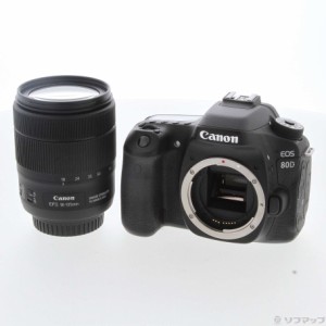 (中古)Canon EOS 80D EF-S18-135 IS USM レンズキット(349-ud)