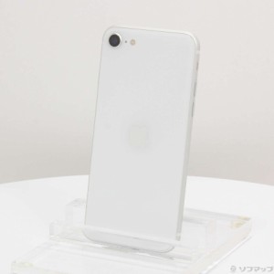 (中古)Apple iPhone SE 第2世代 64GB ホワイト MHGQ3J/A SIMフリー(198-ud)