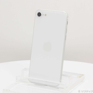(中古)Apple iPhone SE 第2世代 64GB ホワイト MHGQ3J/A SIMフリー(381-ud)