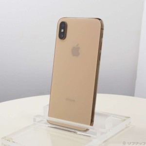 (中古)Apple iPhoneXS 64GB ゴールド MTAY2J/A SIMフリー(196-ud)