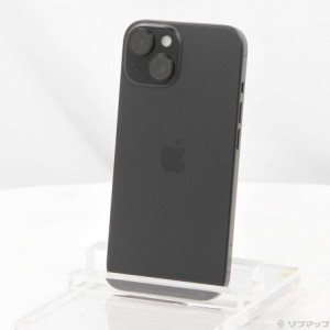 (中古)Apple iPhone15 128GB ブラック MTMH3J/A SIMフリー(349-ud)