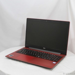 (中古)NEC LaVie Note Standard PC-NS700NAR カームレッド (NEC Refreshed PC) (Windows 10) ≪メーカー保証あり≫(368-ud)