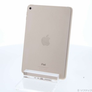 (中古)Apple iPad mini 4 128GB ゴールド MK9Q2J/A Wi-Fi(258-ud)