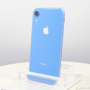 (中古)Apple iPhoneXR 128GB ブルー MT0U2J/A SIMフリー(305-ud)
