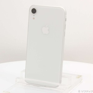 (中古)Apple iPhoneXR 64GB ホワイト MT032J/A SIMフリー(269-ud)