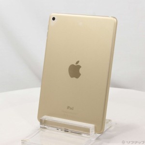 (中古)Apple iPad mini 4 128GB ゴールド MK9Q2J/A Wi-Fi(258-ud)