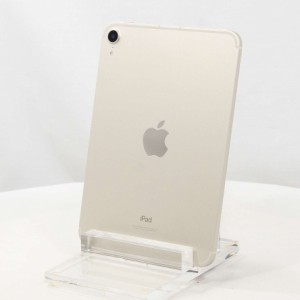 (中古)Apple iPad mini 第6世代 256GB スターライト MK8H3J/A SIMフリー(384-ud)