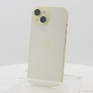 (中古)Apple iPhone15 128GB イエロー MTMK3J/A SIMフリー(295-ud)