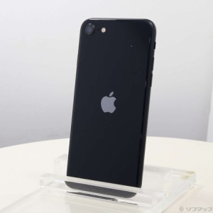 (中古)Apple iPhone SE 第3世代 128GB ミッドナイト MMYF3J/A SIMフリー(377-ud)