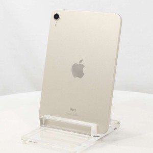 (中古)Apple iPad mini 第6世代 256GB スターライト MK7V3J/A Wi-Fi(381-ud)