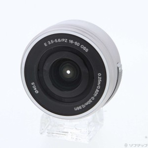 (中古)SONY E PZ 16-50mm F3.5-5.6 OSS SELP1650 (Eレンズ) シルバー(262-ud)