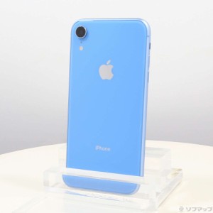 (中古)Apple iPhoneXR 64GB ブルー MT0E2J/A SIMフリー(305-ud)