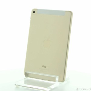 (中古)Apple iPad mini 4 128GB ゴールド MK782J/A SIMフリー(305-ud)