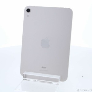 (中古)Apple iPad mini 第6世代 64GB スターライト MK7P3J/A Wi-Fi(262-ud)