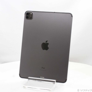 (中古)Apple iPad Pro 11インチ 第2世代 128GB スペースグレイ MY2V2J/A SIMフリー(344-ud)