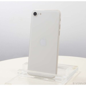 (中古)Apple iPhone SE 第3世代 128GB スターライト MMYG3J/A SIMフリー(344-ud)